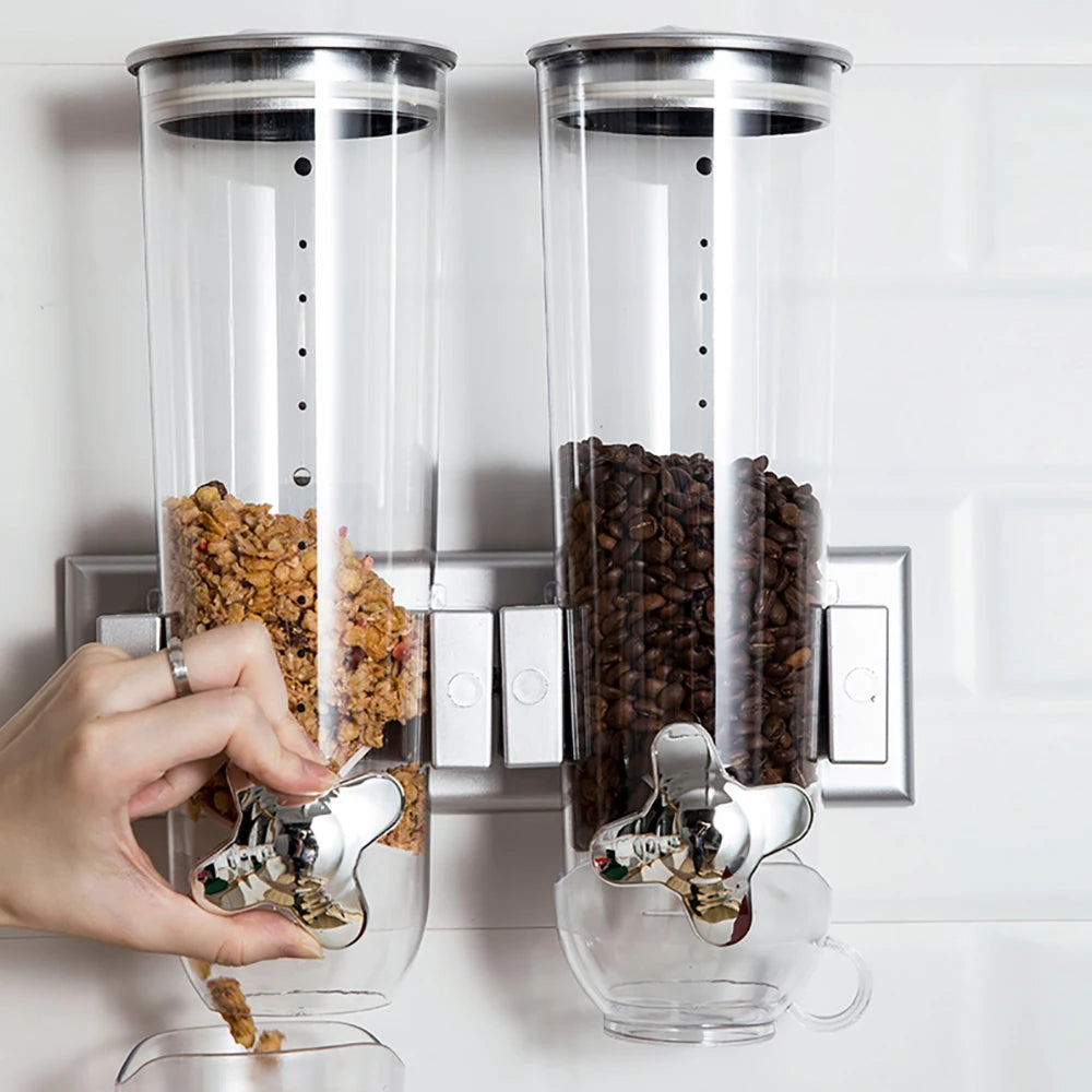 CookWise Wall Mount Double Cereal Dispenser
